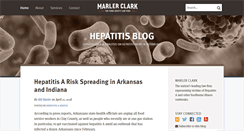 Desktop Screenshot of hepatitisblog.com