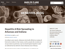 Tablet Screenshot of hepatitisblog.com